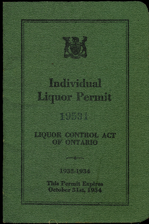 liquor permit cover